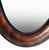 Antique Oval Wood Wall Mirror For Sale - Image 9 of 11