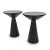 Charcoal Bluestone Cone Side Table Small For Sale - Image 9 of 9