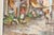 Moriani, City Street Scene, 1960s, Oil on Canvas For Sale - Image 4 of 10