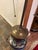 Metal Vintage Hong Kong Cloisonné Enamel Bird & Floral Table Lamp With Shade For Sale - Image 7 of 7