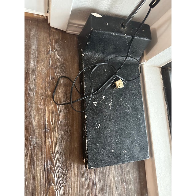 Vintage Mid-Century Modern Chrome Silver Arc Floor Lamp Eyeball Orb Globe For Sale - Image 11 of 11