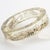 Transparent John Galliano Clear Acrylic Resin Bracelet Bangle with Newspaper Inclusions For Sale - Image 8 of 17