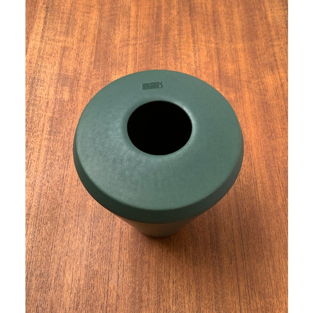 Vintage Minimalist Ceramic Vase from SF Design For Sale - Image 16 of 18