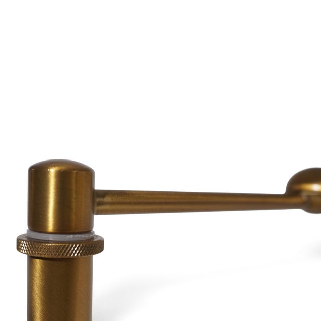 Brass-Colored Dimmable and Height-Adjustable Holtkötter 6352/1-3 Table Lamp, 1960 For Sale - Image 14 of 18