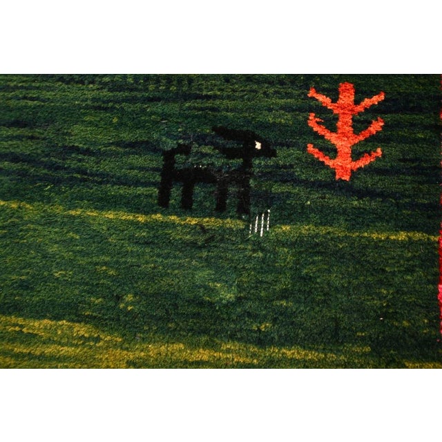 Vintage Gabbeh Rugs, 1950, Set of 2 For Sale - Image 10 of 11