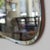 Wood 1930s French Art Deco Beveled Mirror For Sale - Image 7 of 13