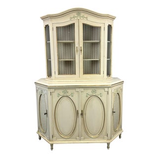 Vintage Display Cabinet in Wood For Sale