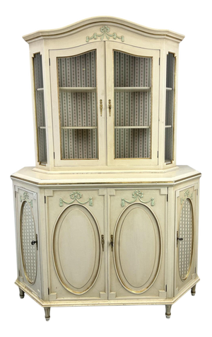 Vintage Display Cabinet in Wood