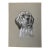1940s Original Signed Graphite Illustration of English Setter Dog Portrait, 11 × 8.25 In. For Sale