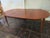 Wood Mid- Century Danish Modern Teak Dining Table Round Opens Oval 105 Inches With 3 Leaves For Sale - Image 7 of 18