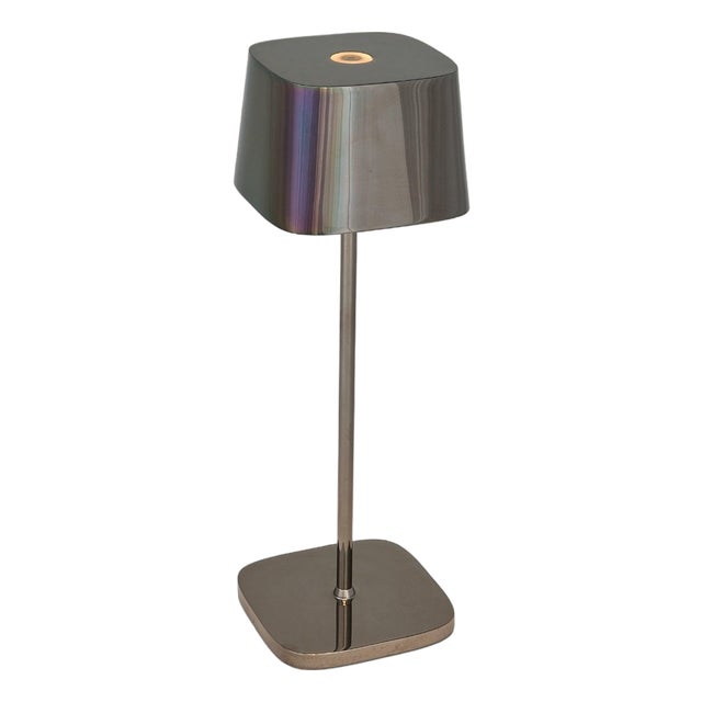 Ofelia Pro Table Lamp - Black Chrome For Sale