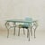 French Cast-Glass + Patinated Iron Desk Attributed Gilles Chabrier, 1992 For Sale - Image 11 of 18