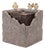 Bubbling Stone Fountain with Bird Accents 19"H For Sale