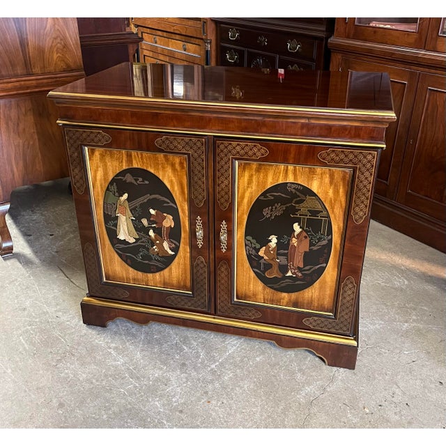 1980s Drexel Heritage "Et Cetera" Cabinet For Sale - Image 6 of 13
