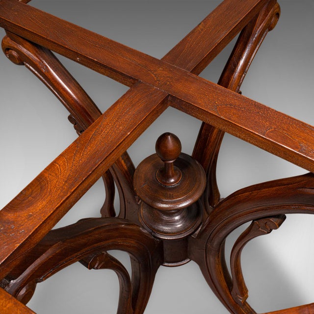 Vintage Octagonal Tea Table, English, Marble Top, Occasional, Regency Revival For Sale - Image 10 of 12