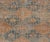 Textile Antique Persian Kurdish Rug With All-Over Geometric Medallion in Orange & Blue 5'2 X 6'6 For Sale - Image 7 of 12