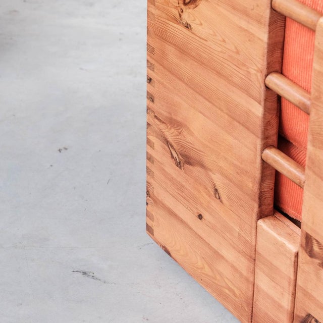 Set of Mid-Century Pine Armchairs attributed to Ate Van Apeldoorn, 1970s For Sale - Image 9 of 18