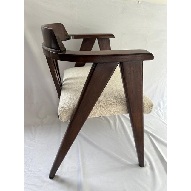 Allan Gould 1960s Vintage Compass Chairs- a Pair For Sale - Image 4 of 11