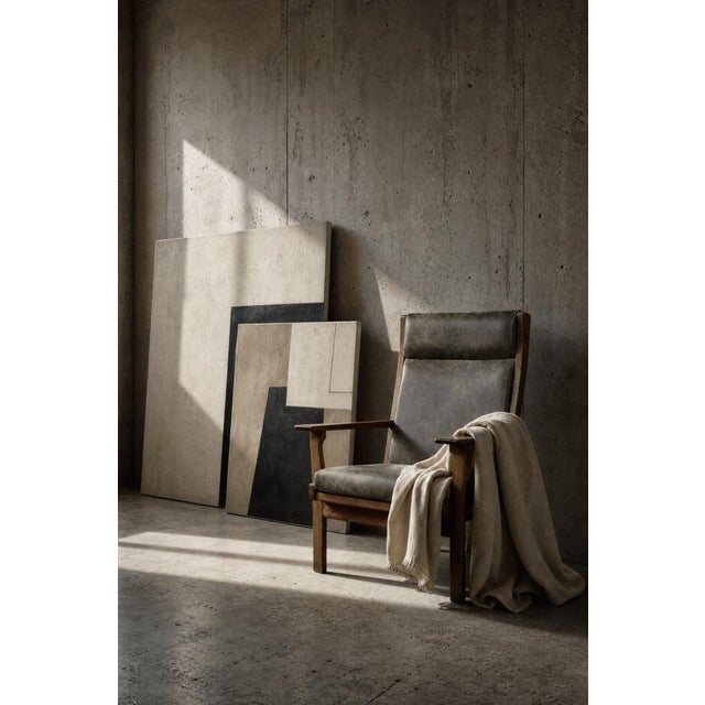 Mid-Century Modern Danish Model GE-181-A Armchair by Hans J. Wegner for Getama, 1950s For Sale - Image 4 of 18