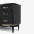 Tommi Parzinger Style 4-Drawer Dresser in Ebony Lacquer & Brass Pulls For Sale - Image 10 of 10