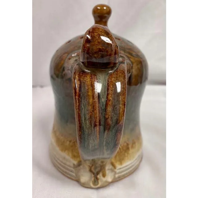 John Glick Ceramic Cheese Shaker Service Piece Stamped Plum Tree Pottery For Sale - Image 4 of 7