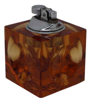 Orange Murano Glass Lighter by Antonio Imperatore, Italy, 1970