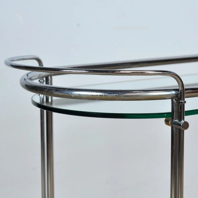 Silver Serving Trolley from Gallotti & Radice, 1970s For Sale - Image 8 of 14