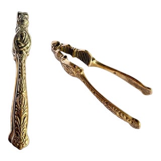 Antique Italian Figural Brass Nutcracker – Hollywood Regency Style For Sale