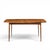 Wood Broyhill Brasilia Mid Century Walnut Expanding Dining Table With 1 Leaf For Sale - Image 7 of 10