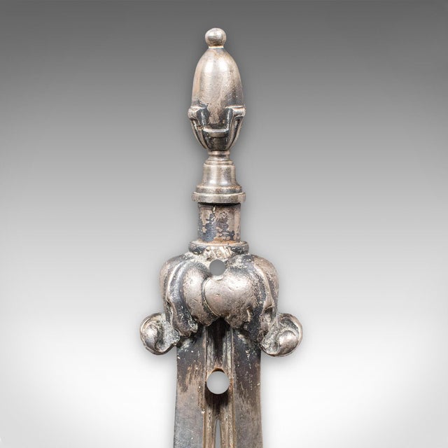 Pair of Antique Candle Sconces, French, Wall Lighting, Art Nouveau, Victorian For Sale - Image 9 of 10
