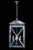 Contemporary Carta Lantern in Nickel Finish For Sale - Image 3 of 3