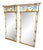 Antique Painted and Gilded Pier Mirrors, 1820, Set of 2 For Sale