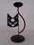 Brutalist Iron Cat Candleholder, Germany, 1960s For Sale - Image 4 of 18