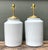 Late 20th Century Vintage Glazed Ceramic Jar Lamps - A Pair For Sale - Image 5 of 12