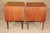 Mid 20th Century Danish Teak Drop Front Nightstands - 2 Pieces For Sale In Philadelphia - Image 6 of 10