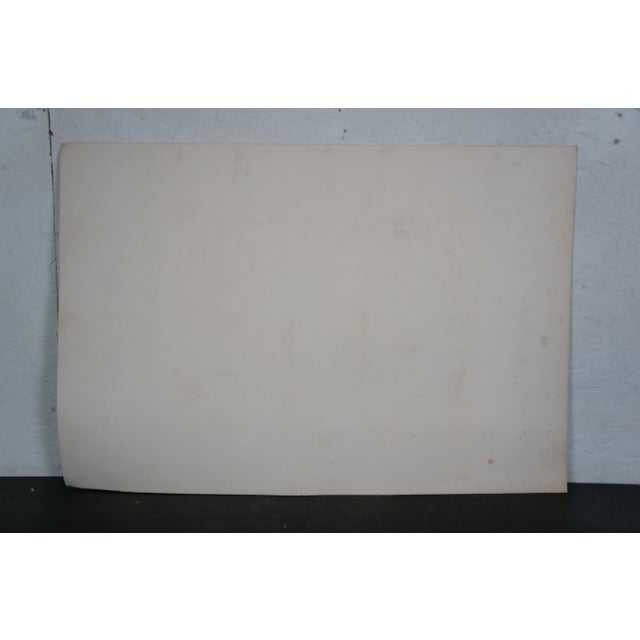 Late 19th Century Antique John Hill Millspaugh Signed Nautical Boat Ship Seascape Etching 29" For Sale - Image 10 of 11