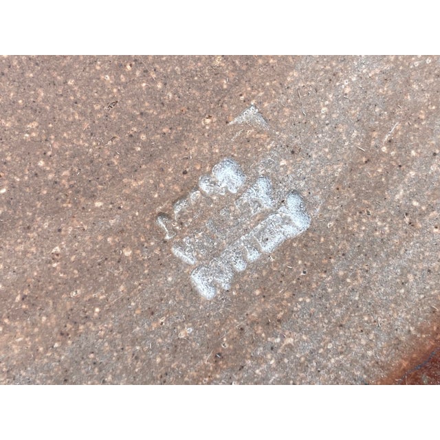 Contemporary Bird Stoneware Pottery Bowl For Sale - Image 12 of 12