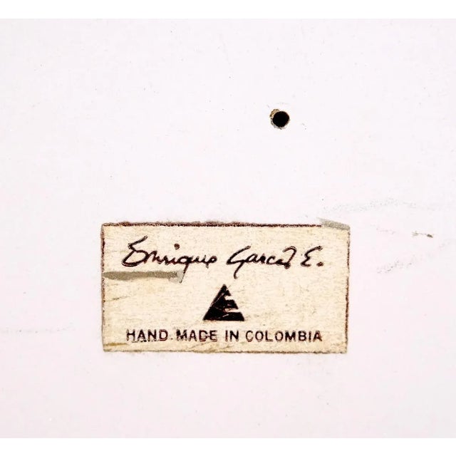 Beige Enrique Garcel Diamond Shape Top White Lacquer Game Dinette Table Crushed Shell For Sale - Image 8 of 13