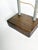 Gold 20th Century Minimalist Table Lamp with Aluminium Shade and Wooden Base, France For Sale - Image 8 of 14