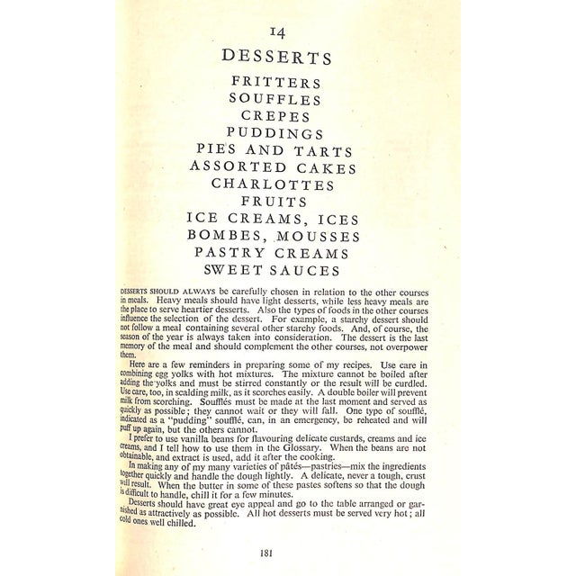 Brown "Cooking a La Ritz" 1946 Diat, Louis For Sale - Image 8 of 8