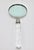 Modern Vintage Lucite Handle Magnifying Glass For Sale - Image 3 of 8