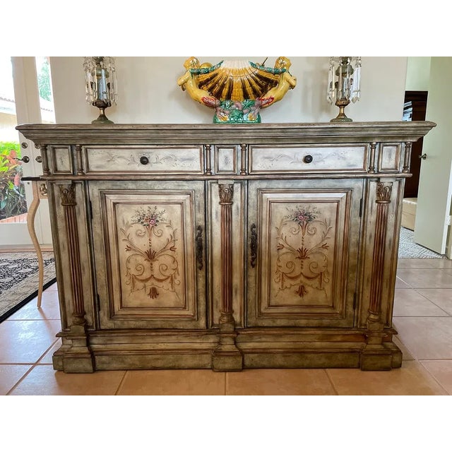Hooker Furniture Seven Seas Italian Style Server, Sideboard. For Sale In West Palm - Image 6 of 8