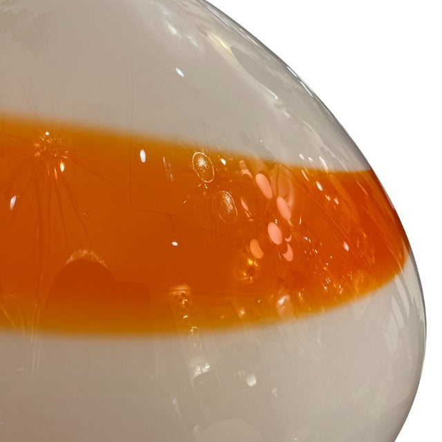 Orange Mushroom Lamp in Murano Glass, 1970s, in Flawless conditions. Designed 1970 to 1979 I have official proof of...