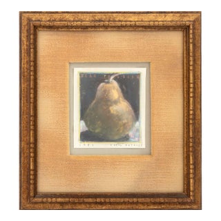 Carol Anthony "Pear Passion" Pastel, 1981 For Sale