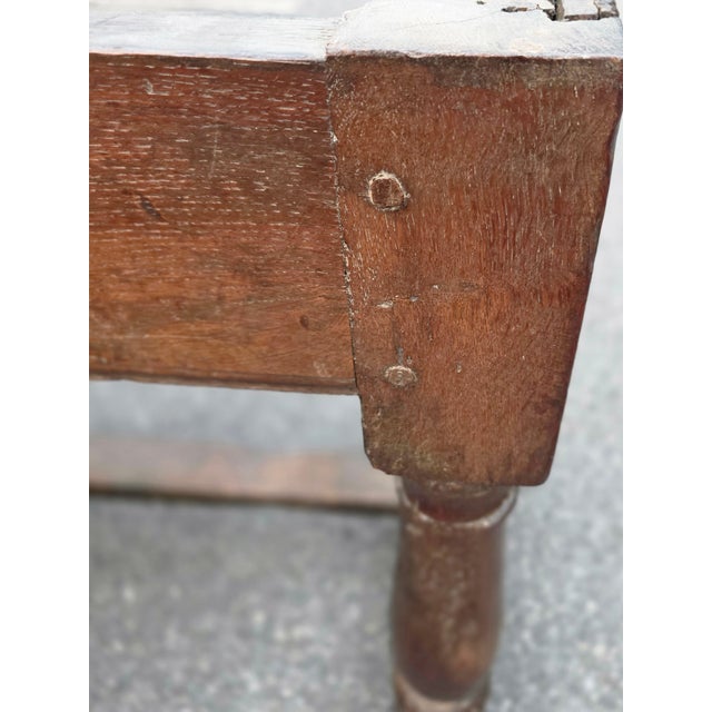 18th Century Draw-Leaf Table/Refectory or Tavern Table For Sale - Image 11 of 18