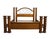 Thomasville Furniture Renaissance Collection Solid Oak Adjustable King / Queen Size Canopy Bed 34511-475 For Sale - Image 9 of 18