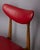 1960s Vintage Italian Chairs in Wood and Leather, 1960s, Set of 2 For Sale - Image 5 of 14