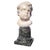 17th Century White Marble Putto Head on a Column For Sale - Image 18 of 18