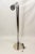 Chrome 1970s Paul Mayen Style Tubular Chrome Floor Lamp For Sale - Image 8 of 9