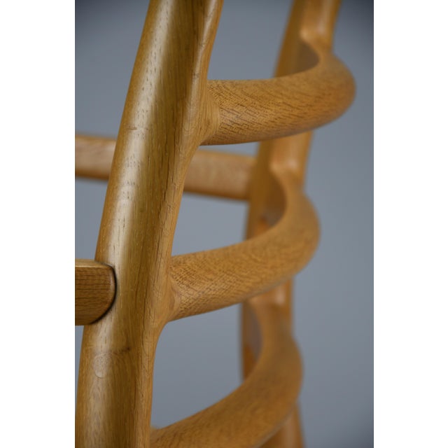 Model 68 Armchair in Oak and Papercord by Niels Otto Møller for J.L. Møllers Møbelfabrik, 1981 For Sale - Image 10 of 18